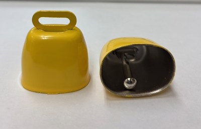 No.８７S（だ円ベル小）黄色塗装