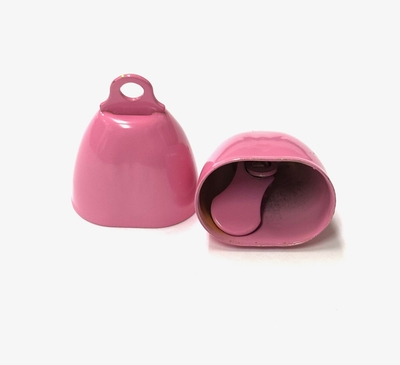 No.83（平ベル）20ｍｍ塗装ピンク　5個入り