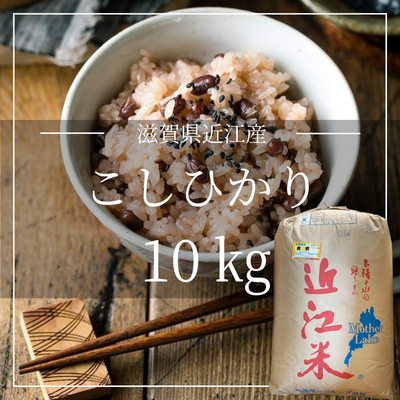【玄米】滋賀県産 コシヒカリ（環境保全米）　低GI米　血糖値コントロール