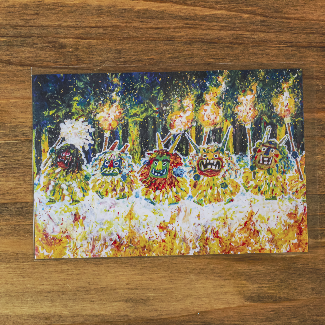 ポストカード せどまつり 1枚入 ｜ 秋田 男鹿 なまはげ ナマハゲ 祭り