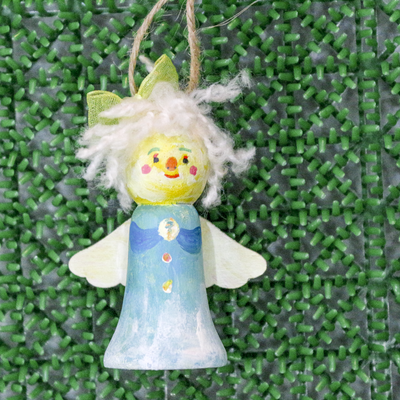 いのるよ　てんしちゃん　001｜クリスマス　オーナメント　サンタクロース　天使