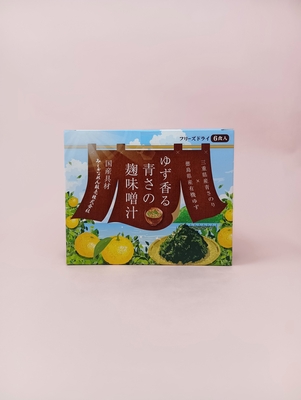 ゆず香る青さの麴味噌汁　6食入