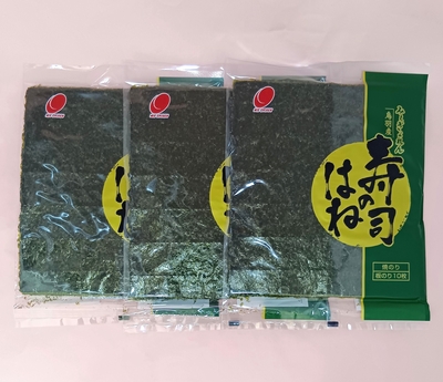 焼のり鳥羽産寿司はね海苔　10枚&times;3袋