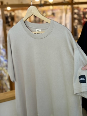 【GARDEES】 オーガニックフローTシャツミルキーグレー ＜各サイズ＞