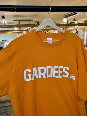 【GARDEES】World Tシャツオレンジ×ホワイト＜各サイズ＞