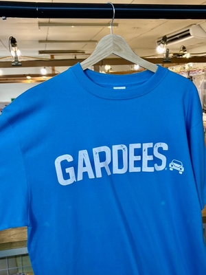 【GARDEES】World Tシャツターコイズブルー×ホワイト＜各サイズ＞