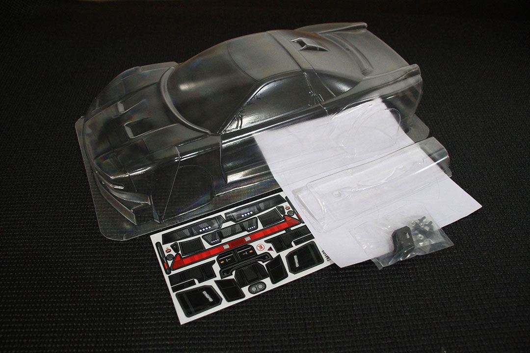 Slidelogy】SDY-0195 1/10 Mサイズツーリングカー用ボディ N-GTタイプ