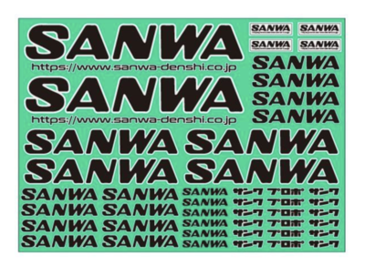 【サンワ】107A90535A SANWAデカール2 ブラック