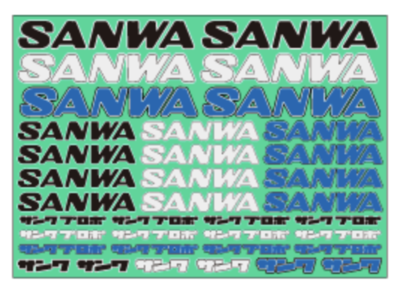 【サンワ】107A90538A SANWAデカール2 カラー
