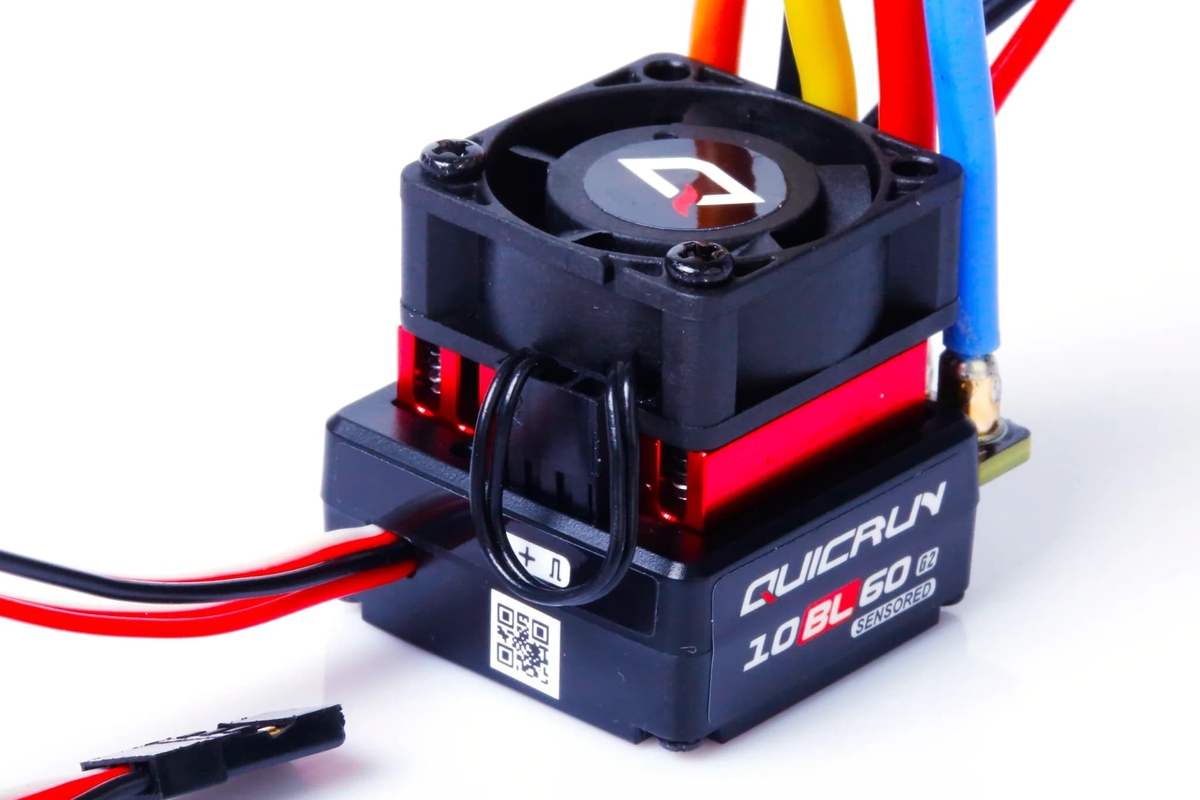 Hobby Wing】LCE016 QUICRUN 10BL 60 SENSORED G2 （端子コネクター付