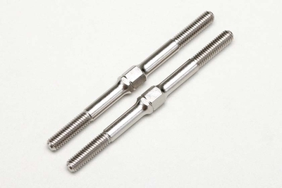 【ヨコモ】SD-TB45NA　45mm ターンバックル(対辺4mm/ニッケルハードスチール2本入)