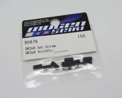 【無限精機】B0676　SK3X6 セットスクリュー