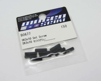 【無限精機】B0677　SK3X10 セットスクリュー