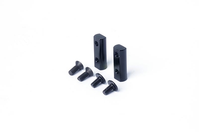 【KOSWORK】KOS04316　汎用アルミ薄型サーボマウント(スチール平頭ネジ(M3x6mm)4個入) 