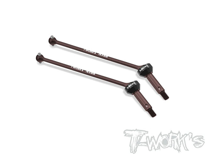 【T-Work's】C-B84-F　スチール製フロントCVDセット【アソシRC10B84 】