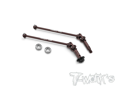 【T-Work's】CV-B84-L　ダブルジョイントドライブシャフトセット・逆ねじ仕様【アソシB84用】