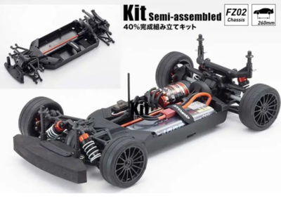 【京商】1/10 EP 4WD フェーザーMk2 FZ02 シャシーキット 34461C