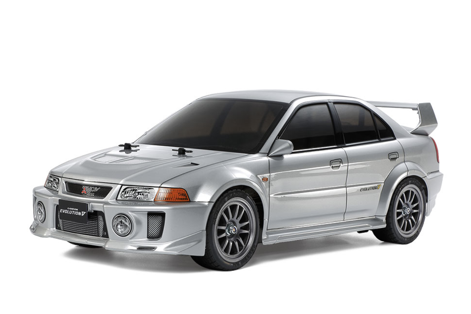 タミヤ】1/10RC 三菱 ランサー エボリューション V (TT-02シャーシ 