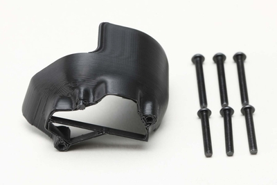 【ヨコモ】MO-FSL　MOシリーズ用 ファンシュラウド (S4-CFMA クーリングファンマウント用)