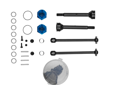 【アソシエイテッド】AS6907　FT CVA 12mm六角ハブコンバージョンキット【RC10】