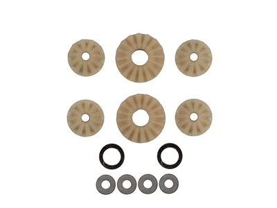 【アソシエイテッド】AS92560　FT プラスチックディファレンシャルリビルドセット【HTC/RC10B84D】