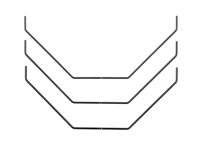 【アソシエイテッド】AS71204   リアアンチロールバーセット【RC10T7】