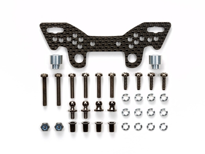 【タミヤ】OP.1640 TT-02 カーボンダンパーステー（リヤ）