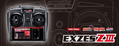 【サンワ】 EXZES Z3 送受信機セット【RX-493i/PC/プライマリーコンポ】