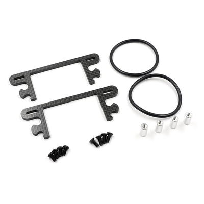 【XTRA SPEED】XS-RC30046　RC10 カーボンショーティバッテリーホルダー