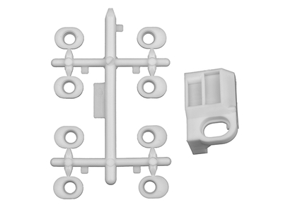 【アソシエイテッド】AS4482 バルクヘッド＆アクスルハイトインサート【RC12L】