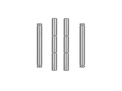 【アソシエイテッド】AS4487 フロントアクスル＆キングピンセット【RC12L】