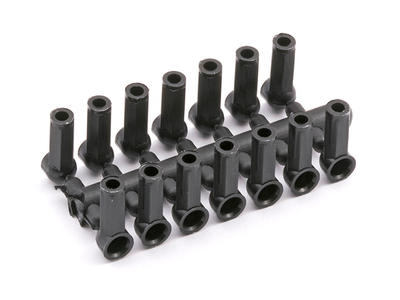 【アソシエイテッド】AS6274 ボールカップ・ブラック【RC10 Classic】