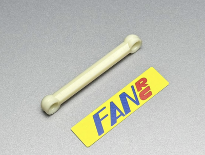 【FAN RC】FR-0044  RC10 ステアリングセンターリンク（ホワイト）