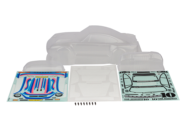 アソシエイテッド】AS31963 ボディセット・クリア【RC10 4x4 Rally