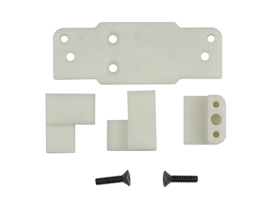 【アソシエイテッド】AS6550 サーボマウント＆ベルトセパレーター【RC10 4WD Team Car】