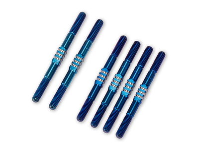 【JConcepts】JC-5293-1　RC10B84チタン製3.5mmフィンターンバックルセット・ブルー