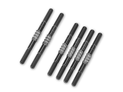 【JConcepts】JC-5293-2　RC10B84チタン製3.5mmフィンターンバックルセット・ブラック