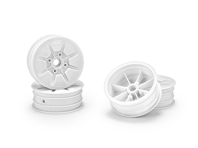 【JConcepts】JC-3463W　パイオニア - RC10用 2.2インチ フロントホイール・ホワイト