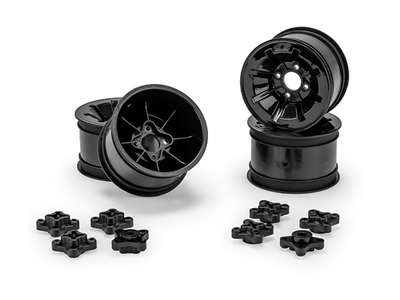 【JConcepts】JC-3464B　パイオニア - RC10用 2.2インチ リアホイール・ブラック
