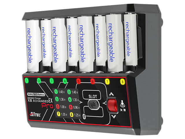 ハイテック】 単3/ 単4充電器［ AA/AAA チャージャー X8 アドバンス EX