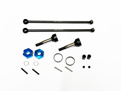 AS7883　フロントCVAセット・94.5mm【RC10T 4WD】