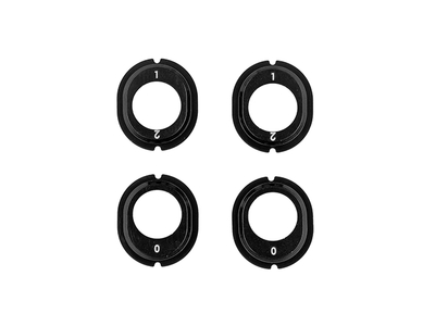 AS92567　FT アルミ製デフハイトインサート・ノッチ付き【RC10B7.1】