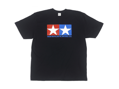 【タミヤカスタマー】67556  タミヤTシャツ (ブラック) XL