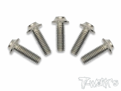 【T-Work's】TSS-310U-5　チタン製UFOソケットヘッドスクリュー【3x10mm/5本入】