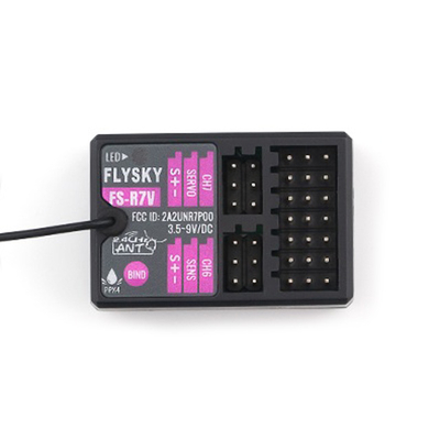 【FLYSKY】FS-R7V (ジャイロ内蔵 7Ch受信機)