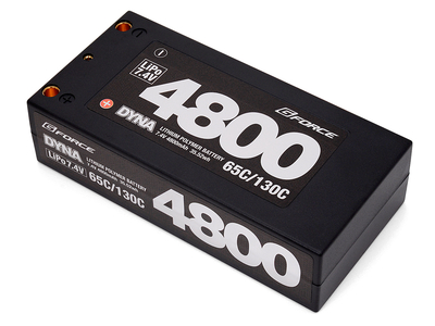【Gフォース】GFG006　Dyna 7.4V 4800mAh Short Size 65C/130C