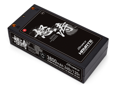 【Gフォース】GFG018　HAYATE 怒涛LiPo for Drift 7.4V 3800mAh