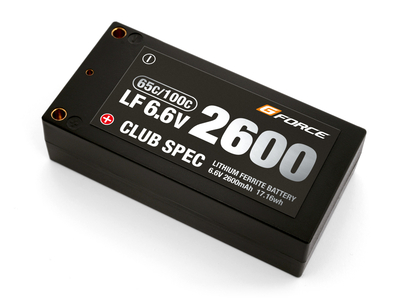 【Gフォース】GFG102　CLUB SPEC LiFe 6.6V 2600mAh