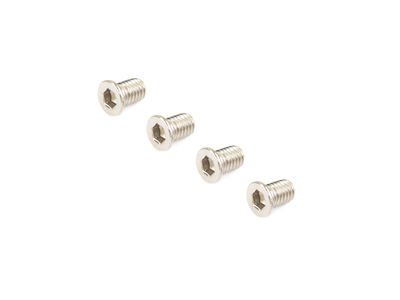 B02305S　M3x5mmステンレス小径フラットヘッドスクリュー（4個）