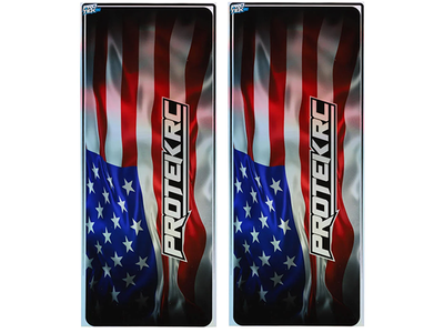 【PROTEK RC】PTK-1102-USHALO　ProTek RCシャーシプロテクター【USAホログラフィック/フリーカット/125&times;335mm/2枚入】